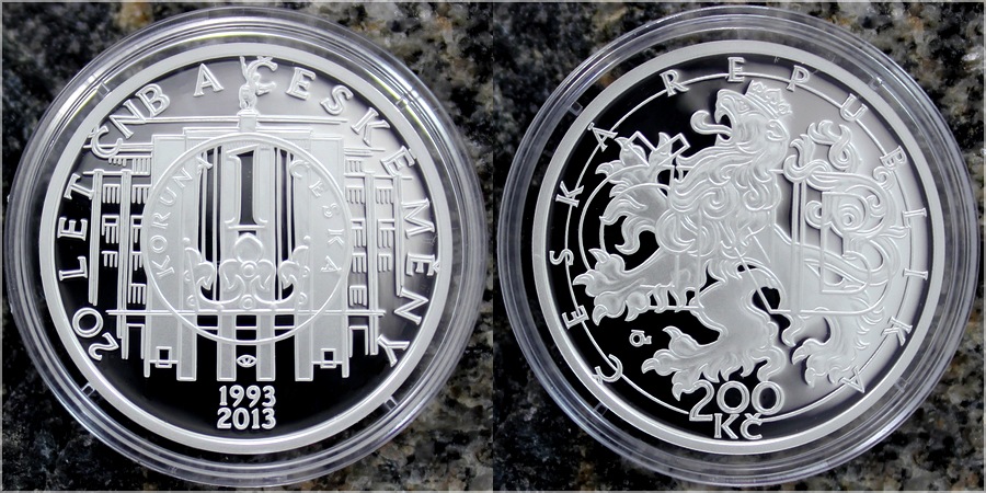 Stříbrné mince ČNB